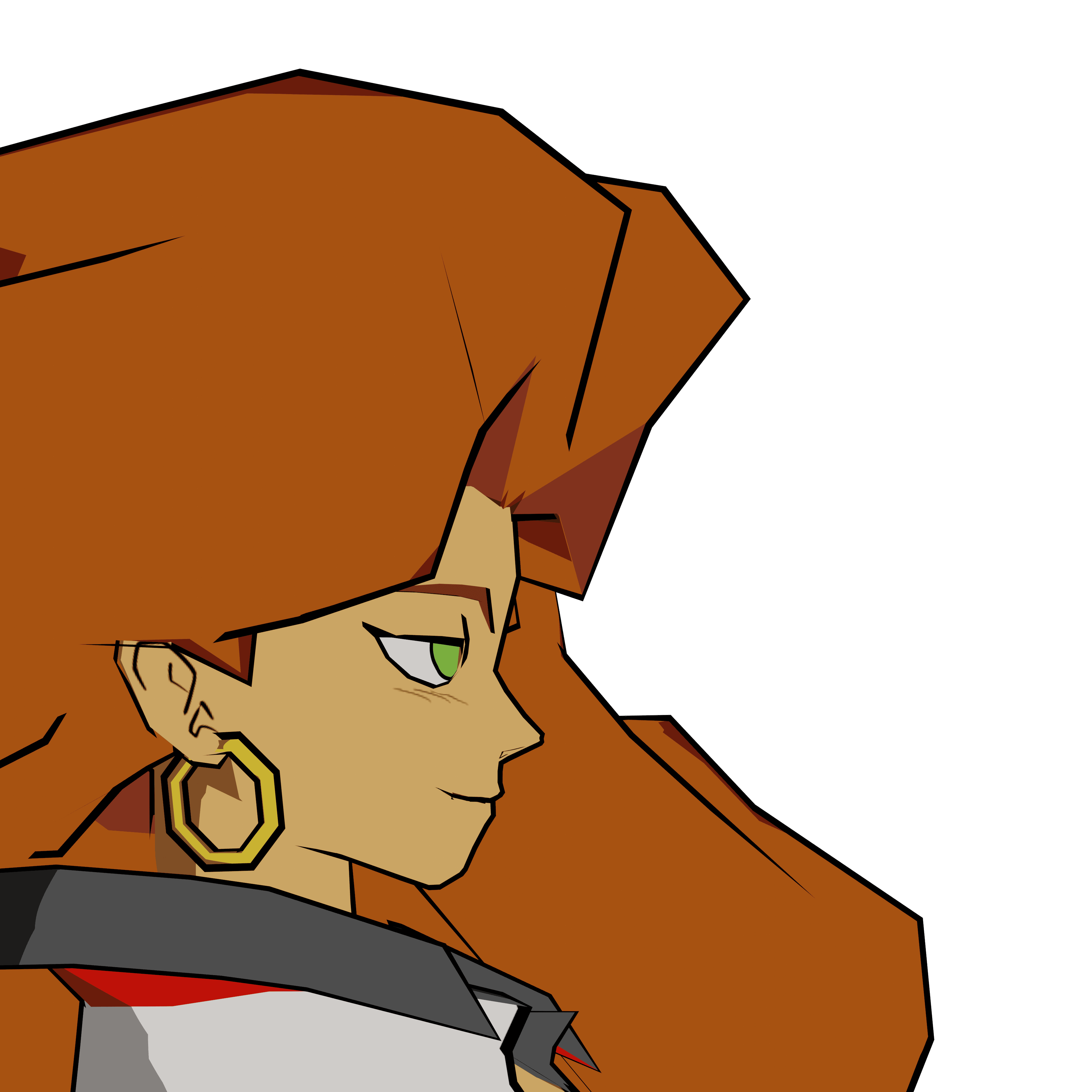 RACESTREET - Character face rig test renders